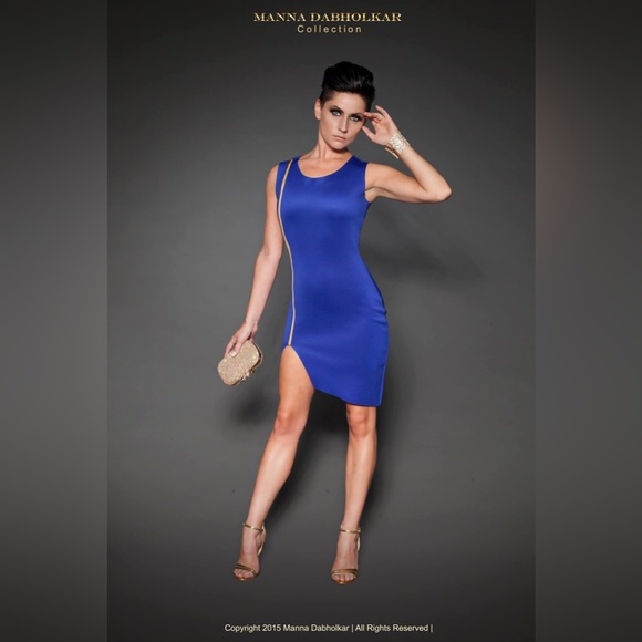 MDC for Zara Mini dress with gold Zipper - Picture 5 of 9